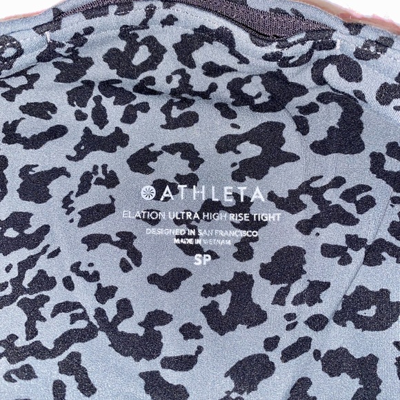Athleta Animal Print Leggings - Picture 4 of 5